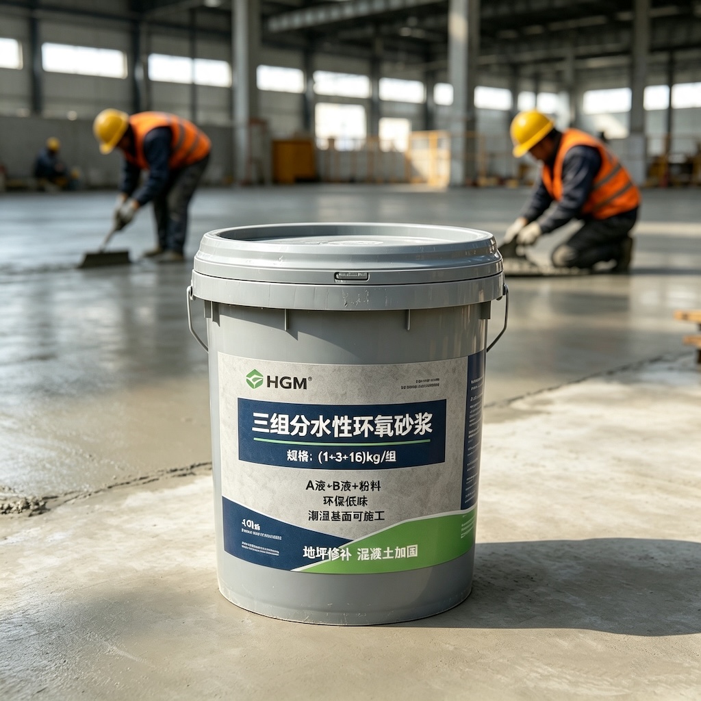 迎泽三组份水性环氧砂浆